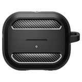 Калъф за Слушалки Samsung Galaxy Buds 3 Pro/ 3 FE/ 3, Spigen Rugged Armor Case, Черен (4)