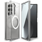 Magsafe Поликарбонатен Калъф за Samsung Z Fold 6, Ringke Fusion Case, Прозрачен (3)