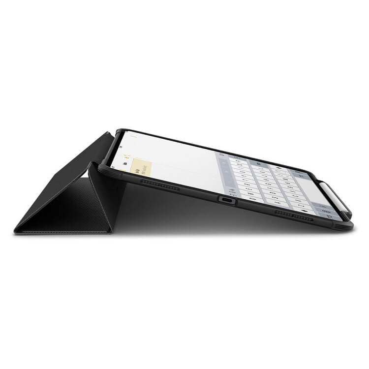 Противоударен Калъф за iPad Pro 13 2025-2024, Spigen Rugged Armor Pro Case, Черен (7)