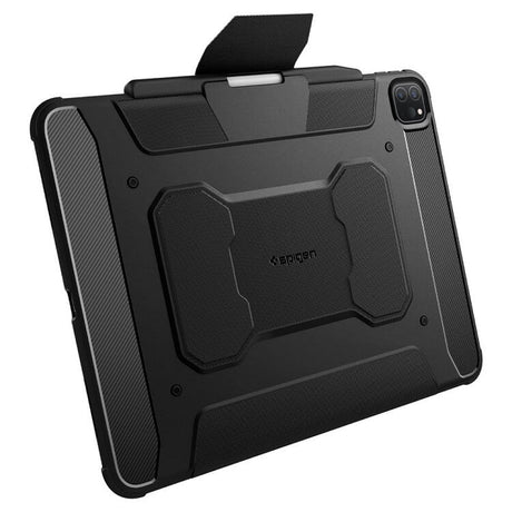 Противоударен Калъф за iPad Pro 13 2025-2024, Spigen Rugged Armor Pro Case, Черен (4)