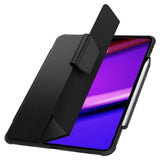 Противоударен Калъф за iPad Pro 13 2025-2024, Spigen Rugged Armor Pro Case, Черен (5)