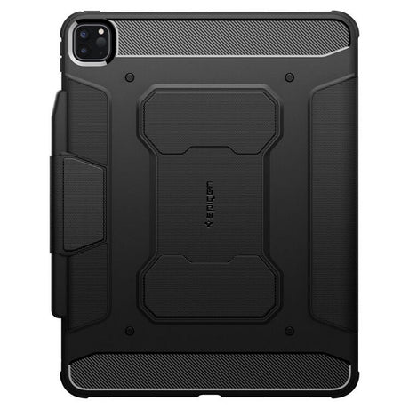 Противоударен Калъф за iPad Pro 13 2025-2024, Spigen Rugged Armor Pro Case, Черен (2)