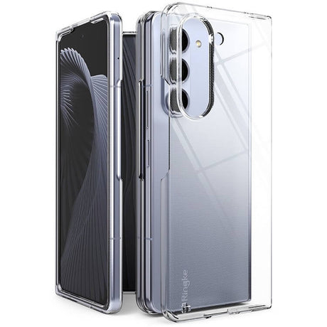 Поликарбонатен Калъф за Samsung Z Fold 6, Ringke Fusion Case, Прозрачен (3)
