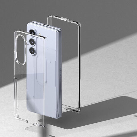 Поликарбонатен Калъф за Samsung Z Fold 6, Ringke Fusion Case, Прозрачен (6)
