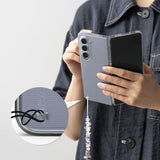 Поликарбонатен Калъф за Samsung Z Fold 6, Ringke Fusion Case, Прозрачен (8)