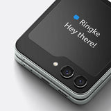 Протектор за Външния Дисплей на Samsung Z Flip 7 FE/Z Flip 6, Ringke Glass, Прозрачен (3)