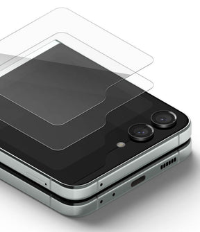 Протектор за Външния Дисплей на Samsung Z Flip 7 FE/Z Flip 6, Ringke Glass, Прозрачен