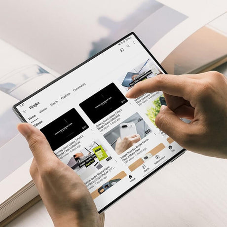 Протектор за Вътрешния Дисплей на Samsung Z Fold 6, Ringke Dual Easy Film Glass, Прозрачен (6)