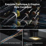 Magsafe Калъф за iPhone 14 Pro, Pitaka Fusion Weaving MagEZ 3 Rhapsody Case, Черен (7)