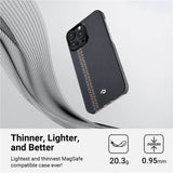 Magsafe Калъф за iPhone 14 Pro, Pitaka Fusion Weaving MagEZ 3 Rhapsody Case, Черен (6)