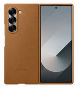 Оригинален Кожен Калъф за Samsung Z Fold 6, Kindsuit Case EF-VF956PAEGWW, Кафяв (3)