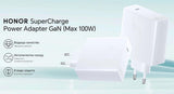 Оригинално Зарядно Honor Super Charge Power Adapter GaN 100W USB-C 220v, Бял (3)