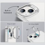 Калъф за iPhone 14 Pro Max, ESR Classic Hybrid Kickstand Case, Прозрачен (2)