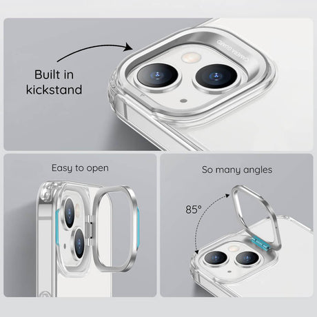 Калъф за iPhone 14 Pro Max, ESR Classic Hybrid Kickstand Case, Прозрачен (2)