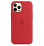 Оригинален Силиконов Калъф за iPhone 12 Pro Max, Silicone Magsafe Case MHLF3ZM/A, Червен