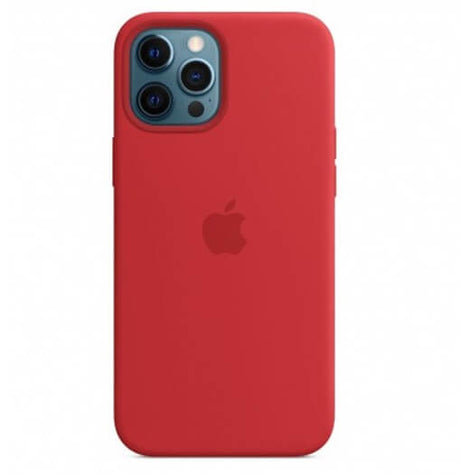 Оригинален Силиконов Калъф за iPhone 12 Pro Max, Silicone Magsafe Case MHLF3ZM/A, Червен (2)