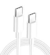 Оригинален USB-C to USB-C Кабел за Huawei MateBook 66W 3.3A 1.8m, Бял (Bulk)