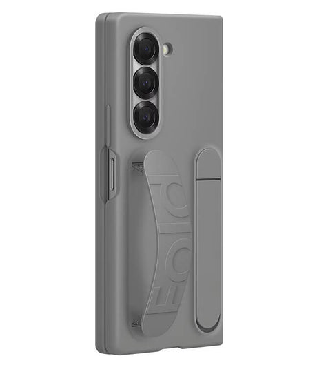 Оригинален Калъф с Дръжка за Samsung Z Fold 6, Silicone Case EF-MF956TJEGWW, Сив