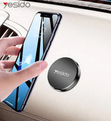 Стойка за Кола Магнитна, Yesido Car Holder, Черен (2)