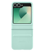 Оригинален Кожен Калъф Samsung Z Flip 7 FE/Z Flip 6, Kindsuit Case EF-VF741PMEGWW, Зелен (3)