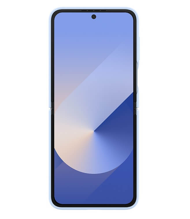 Оригинален Силиконов Калъф Samsung Z Flip 7 FE/Z Flip 6, Silicone Case EF-PF741TLEGWW, Син (2)