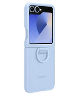 Оригинален Силиконов Калъф Samsung Z Flip 7 FE/Z Flip 6, Silicone Case EF-PF741TLEGWW, Син