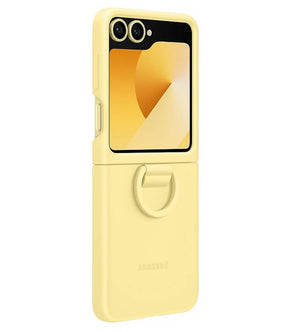 Оригинален Силиконов Калъф Samsung Z Flip 7 FE/Z Flip 6, Silicone Case EF-PF741TYEGWW, Жълт