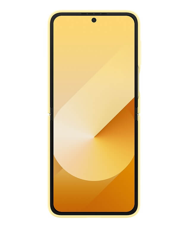Оригинален Силиконов Калъф Samsung Z Flip 7 FE/Z Flip 6, Silicone Case EF-PF741TYEGWW, Жълт (3)