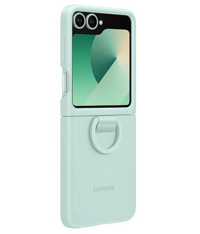 Оригинален Силиконов Калъф Samsung Z Flip 7 FE/Flip 6, Silicone Case EF-PF741TMEGWW, Зелен