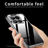 Силиконов Калъф за Xiaomi 14 Pro, GKK Clear TPU Case, Прозрачен (8)