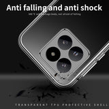 Силиконов Калъф за Xiaomi 14 Pro, GKK Clear TPU Case, Прозрачен (7)