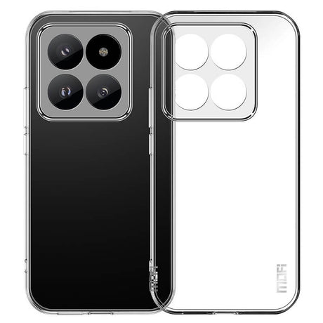 Силиконов Калъф за Xiaomi 14 Pro, GKK Clear TPU Case, Прозрачен