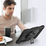 Калъф с Дръжка за iPad Air 11" 2026-2024, Tech-Protect Solid360 Case, Черен (7)
