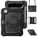 Калъф с Дръжка за iPad Pro 11 2025-2024, Tech-Protect Solid360 Case, Черен (4)