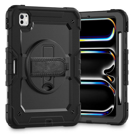 Калъф с Дръжка за iPad Pro 11 2025-2024, Tech-Protect Solid360 Case, Черен