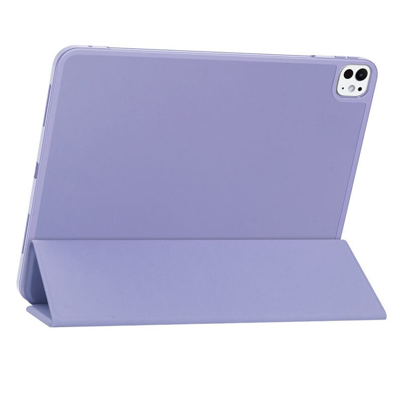 Защитен Калъф за Калъф за iPad Pro 13 2025-2024, Tech-Protect Trifold Slim Case, Лилав (5)