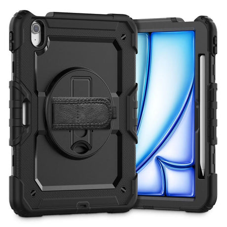 Калъф с Дръжка за iPad Air 11" 2026-2024, Tech-Protect Solid360 Case, Черен
