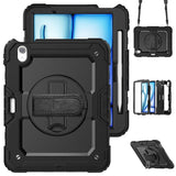 Калъф с Дръжка за iPad Air 11" 2026-2024, Tech-Protect Solid360 Case, Черен (4)