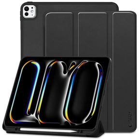 Защитен Калъф за Калъф за iPad Pro 13 2025-2024, Tech-Protect Trifold Slim Case, Черен