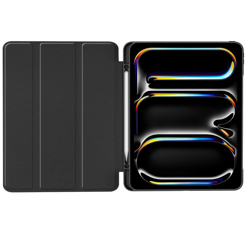 Защитен Калъф за Калъф за iPad Pro 13 2025-2024, Tech-Protect Trifold Slim Case, Черен (6)