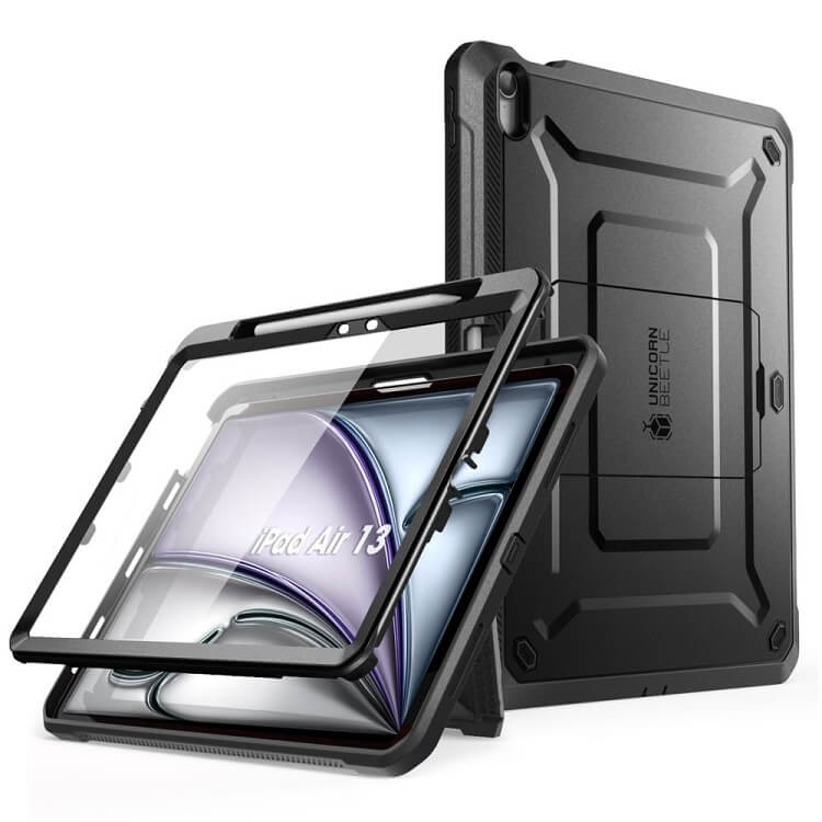 Противоударен Калъф за iPad Air 13" M4/ M3/ M2, Supcase Unicorn Beetle Pro Case, Черен