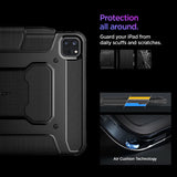 Противоударен Калъф за iPad Pro 11 2025-2024, Spigen Rugged Armor Pro Case, Черен (8)
