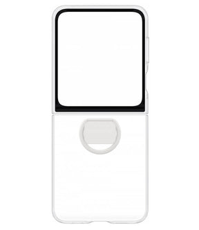Оригинален Калъф за Samsung Z Flip 7 FE/Z Flip 6, Clear Case EF-QF741CTEGWW, Прозрачен