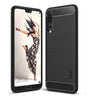Противоударен Калъф за Huawei P20 Pro, Premium Carbon Case, Черен