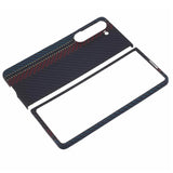 Карбонов Калъф за Samsung Z Fold 5, Aramid Fiber Case, Черен (2)