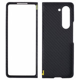 Карбонов Калъф за Samsung Z Fold 5, Aramid Fiber Case, Черен (4)