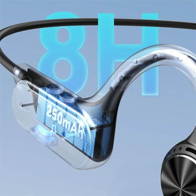 Безжични Слушалки Yesido Bone Conduction Handsfree Bluetooth YSP12, Черен (5)