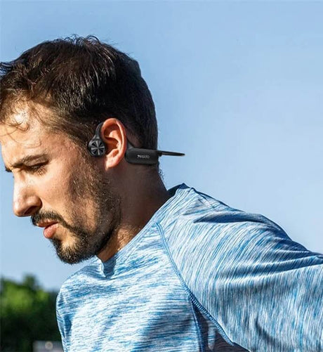 Безжични Слушалки Yesido Bone Conduction Handsfree Bluetooth YSP12, Черен (2)