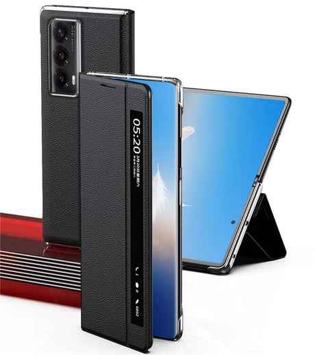 Активен Калъф за Honor Magic Vs2, Smart Book Case, Черен (2)