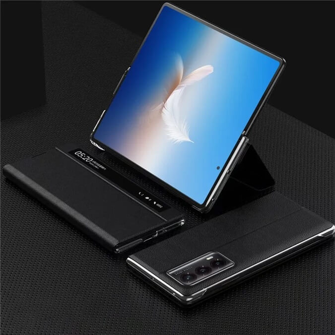 Активен Калъф за Honor Magic Vs2, Smart Book Case, Черен (8)
